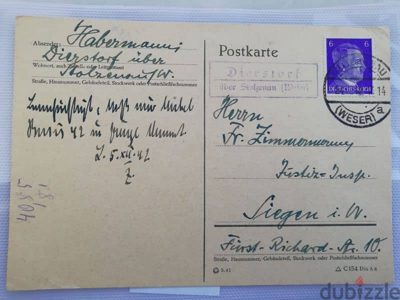 original 12 nazi postcards 5