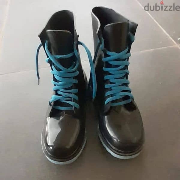 Rubber Rain Boots 1