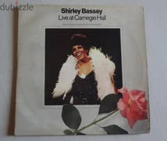 Shirley Bassey live at carnegie hall 2 vinyl gatefold