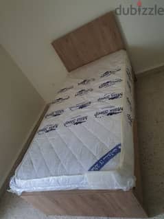 New Bed 100cm with mattress A17