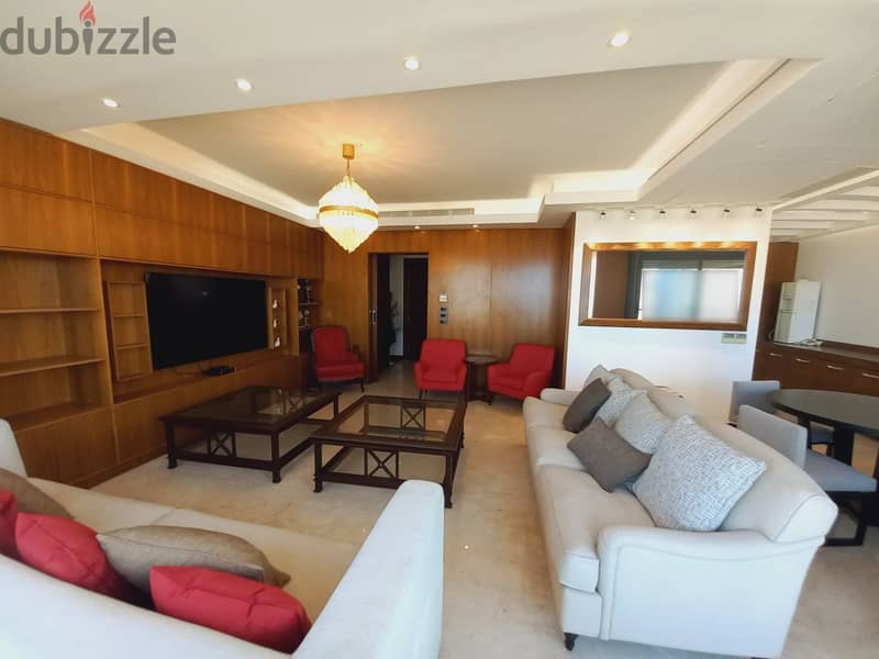 Furnished In Ain El Mraisseh + Sea View (200Sq) 3 Bedrooms (JNR-166) 0