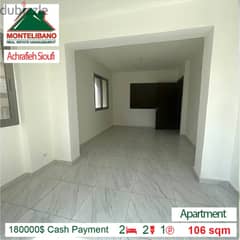 180000$ Cash Payment!!! Apartment for sale in Achrafieh Sioufi!!! 0