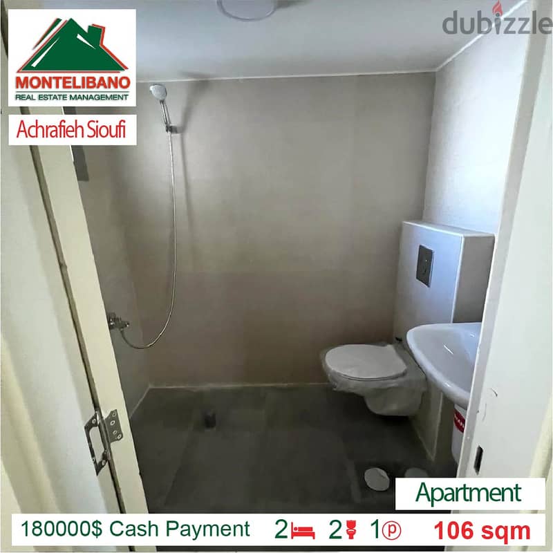 180000$ Cash Payment!!! Apartment for sale in Achrafieh Sioufi!!! 3