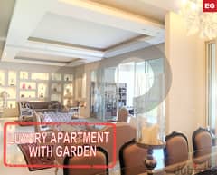 REF#EG95532.330sqm luxurious with garden flat in Mar takla 0