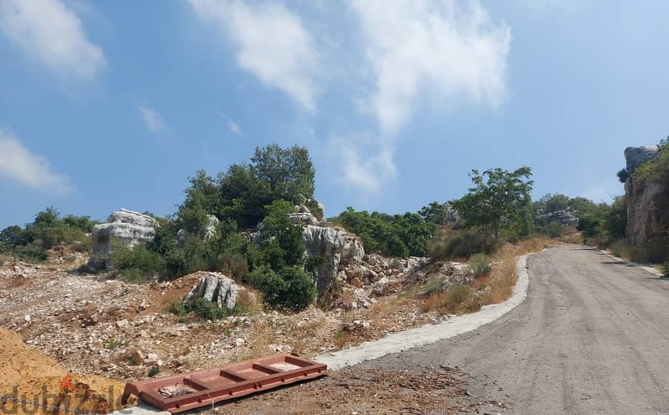 1440 SQM Land in Achkout, Keserwan Overlooking the Mountains 0