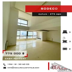 Duplex for sale in sodeco 275 SQM REF#KJ94046