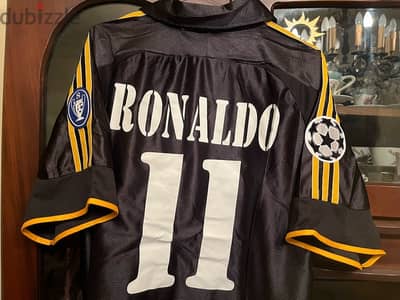 Real Madrid 1999/2000 special edition adidas jersey  ronaldo 11