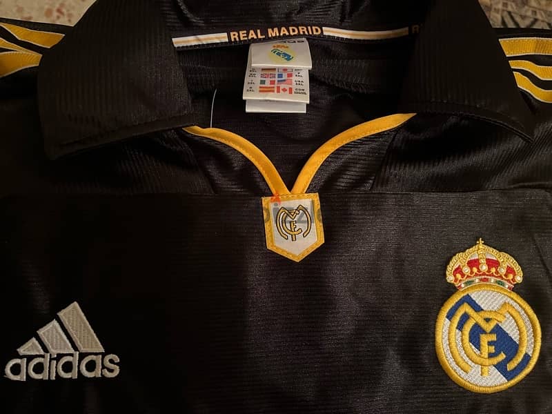 Real Madrid 1999/2000 special edition adidas jersey  ronaldo 11 7