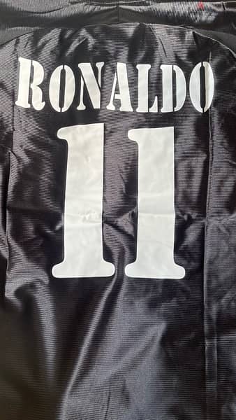 Real Madrid 1999/2000 special edition adidas jersey  ronaldo 11 8