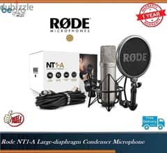 Rode NT1-A Condenser Microphone with Accessories (NT1A)