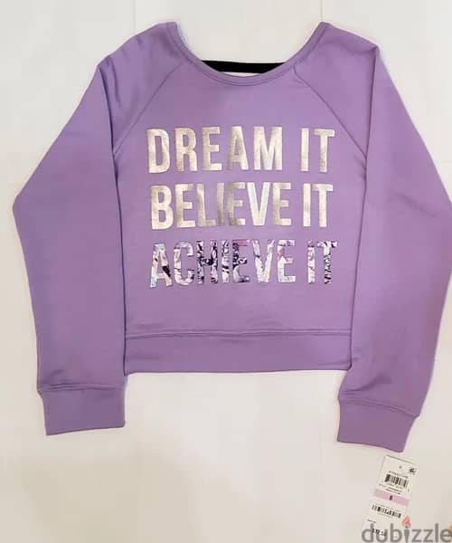 set for kids girl 3 years, top with short, purple color 4