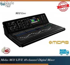 Midas M32 LIVE 40-channel Digital Mixer with 32 Midas Preamps 0