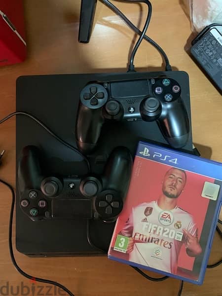 Console Sony PS4 Slim 1TB FIFA 20 1 Dualshock 4