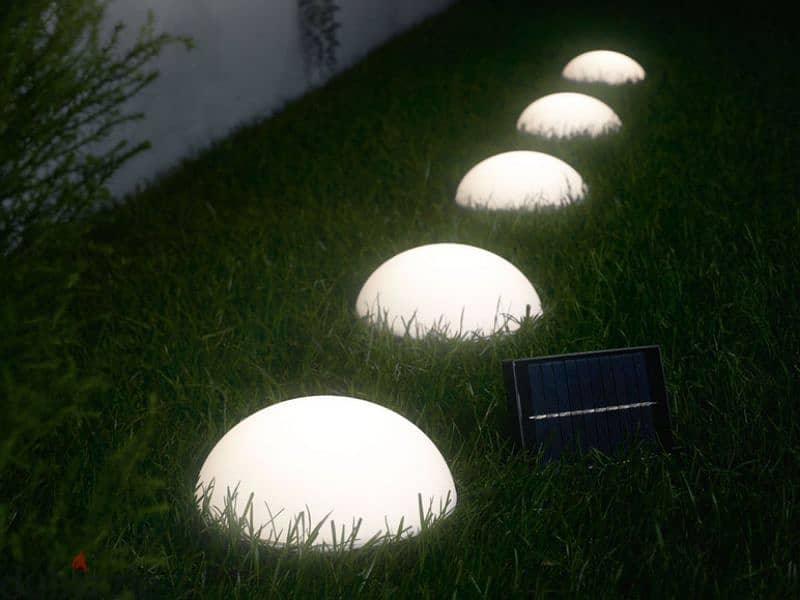 solar beacons /lighting garden 1