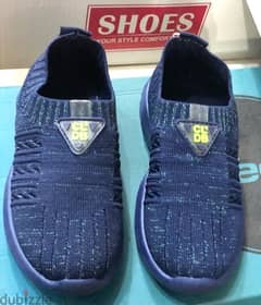 shoes for kids boy or girl; size 26, navy color for school