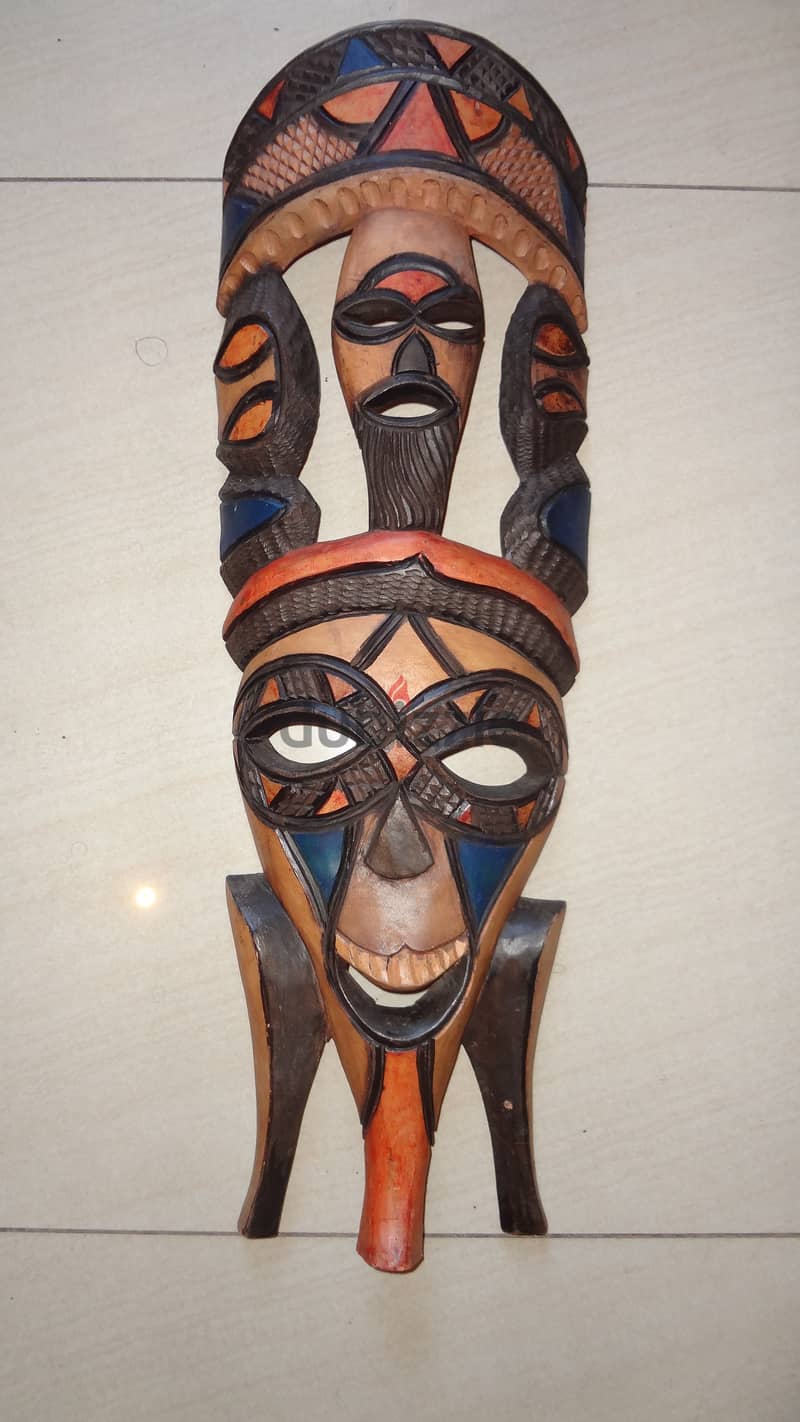 wooden african masks prices varies with each mask 1