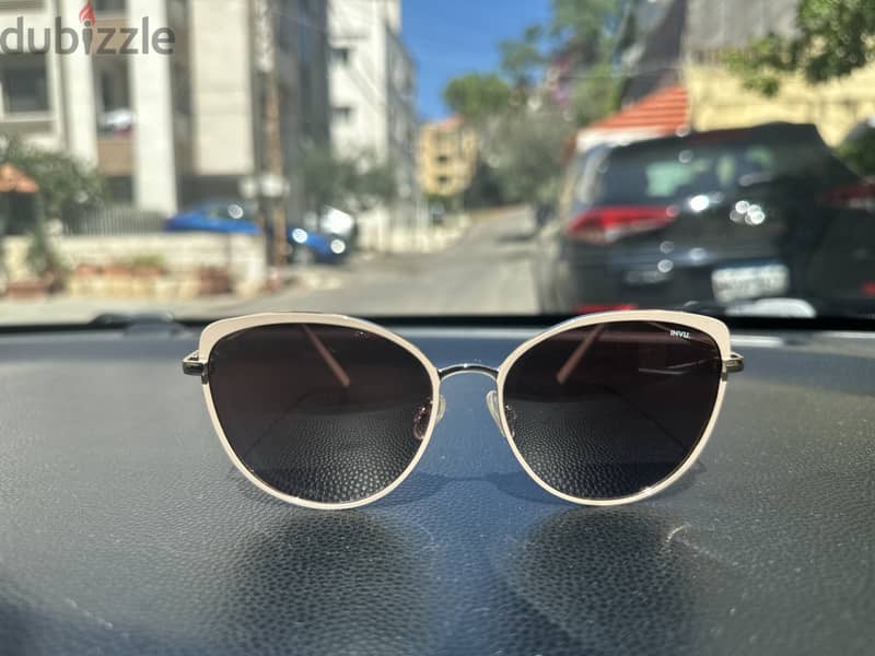 polarized sunglasses swiss brand light brown beige 1