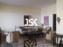 L13063-Spacious Apartment With Terrace And Garden for Rent In Mtyaleb
