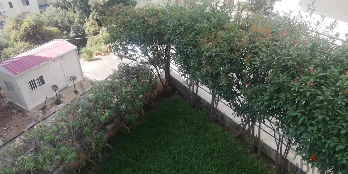 L13063-Spacious Apartment With Terrace And Garden for Rent In Mtyaleb 2