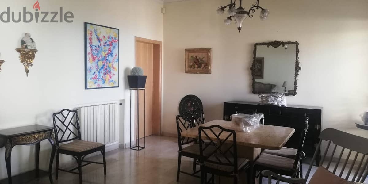 L13063-Spacious Apartment With Terrace And Garden for Rent In Mtyaleb 8