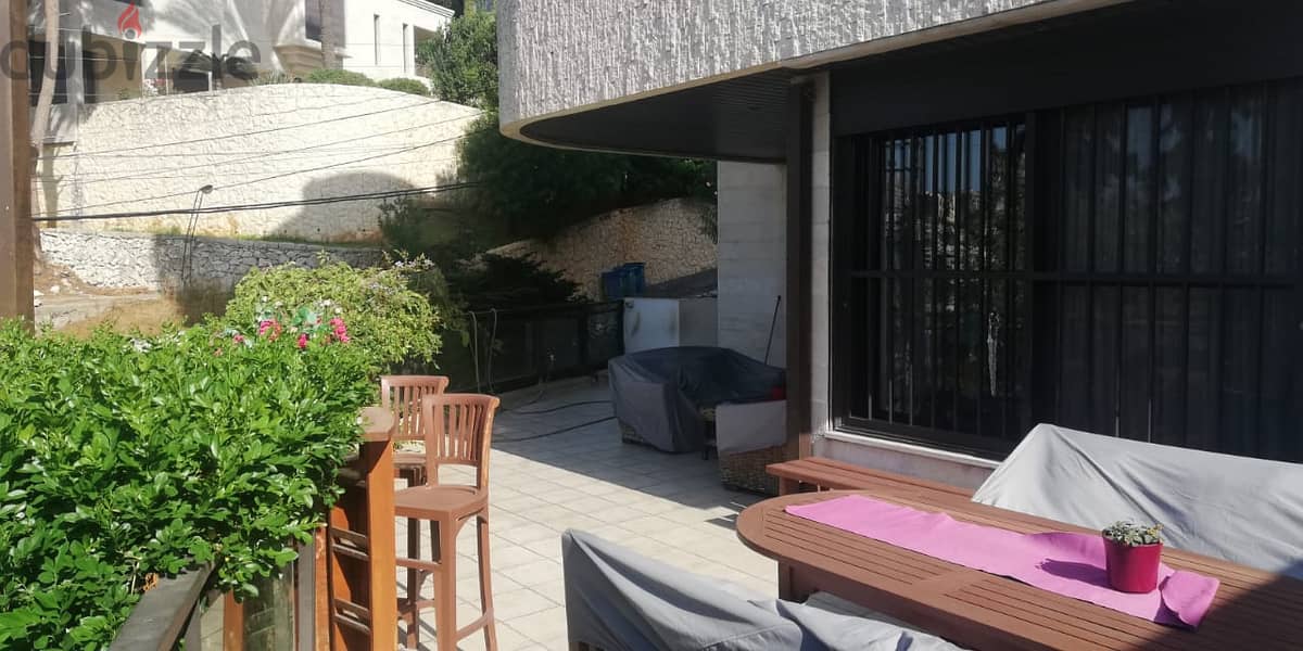 L13065-Furnished Appartment with Terrace for Rent in Mtayleb 1