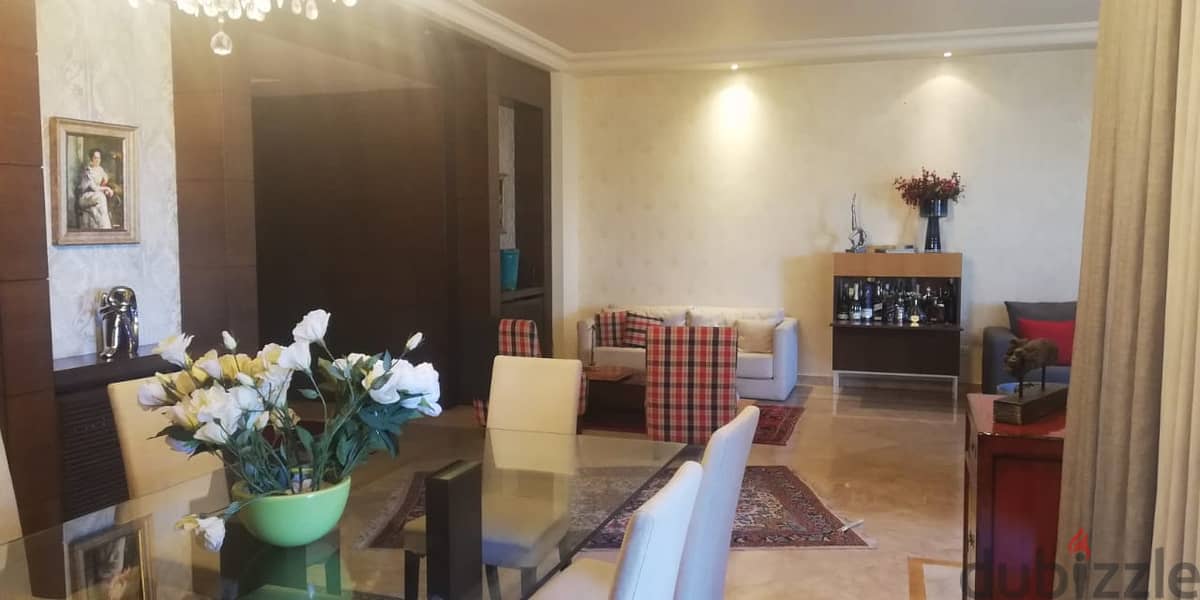 L13065-Furnished Appartment with Terrace for Rent in Mtayleb 2