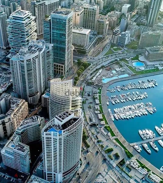 Downtown Beirut (170Sq) Sea View , (bt-725) 1