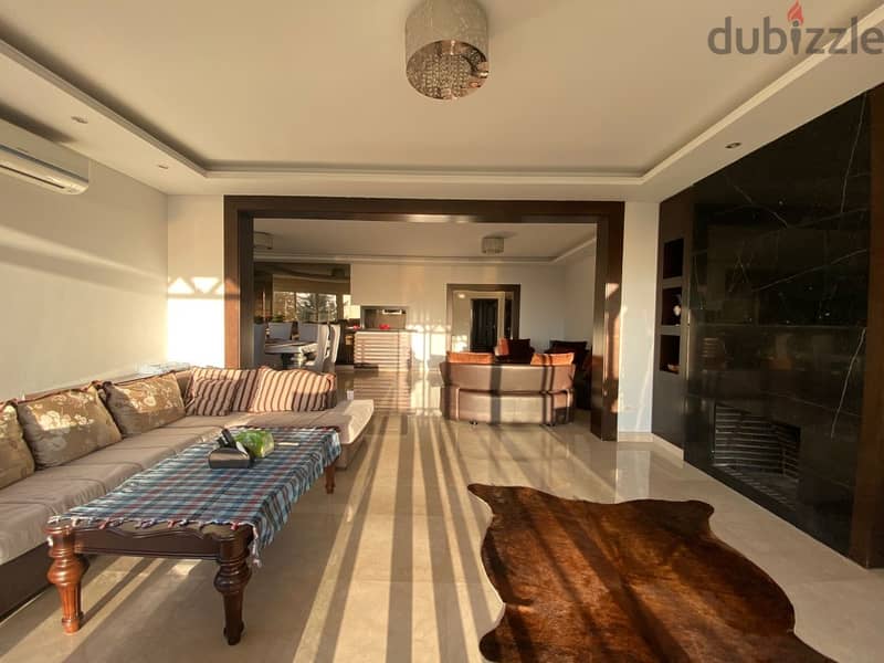 230 Sqm+190 Sqm Terrace|Super deluxe apartment rent Daher el Souane 2