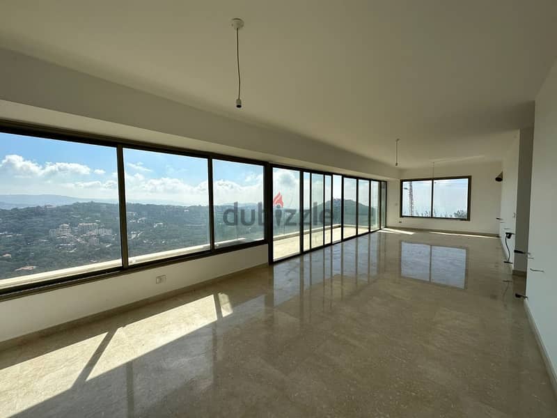 200 Sqm| Deluxe apartment for sale in Daher el souwane | Mountain view 1
