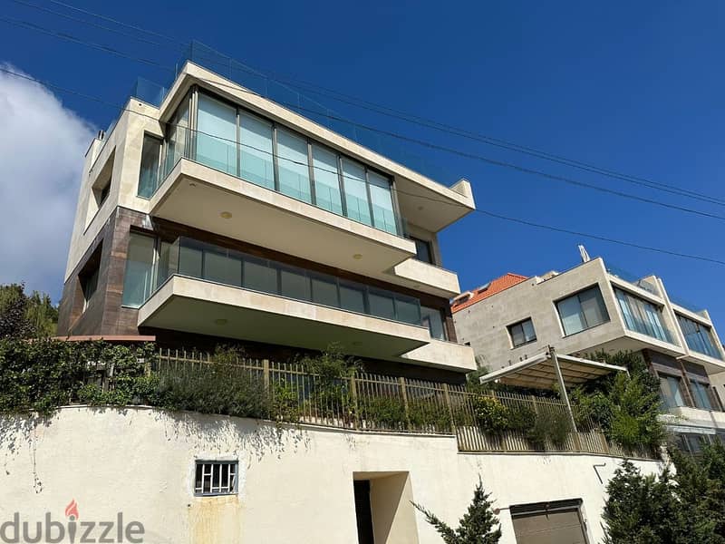 200 Sqm| Deluxe apartment for sale in Daher el souwane | Mountain view 12