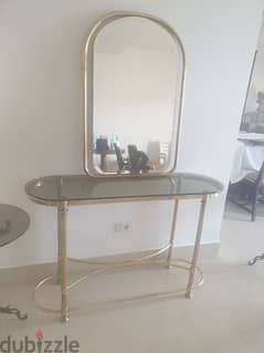 entrance home mirror & stand