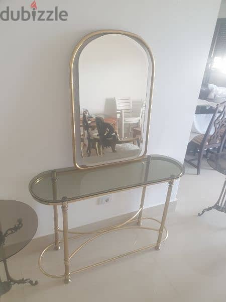 entrance home mirror & stand 2