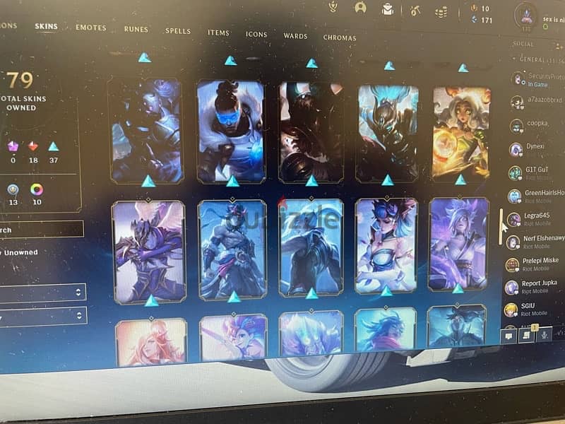 league account 5