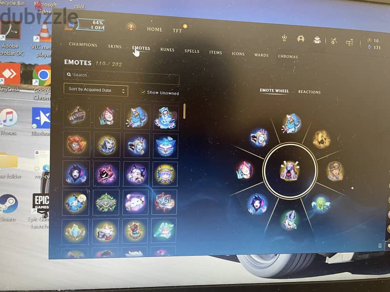 league account 12