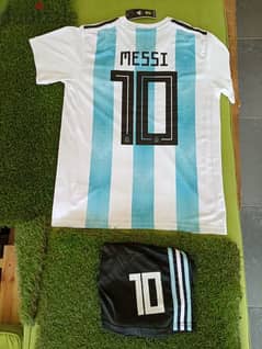Messi Argentina football Shirt & Short (Made in Thailand)