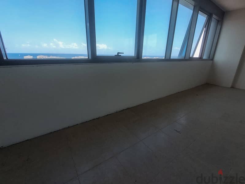 100 SQM Office for Rent in Dbayeh, Metn with Breathtaking Sea View 1