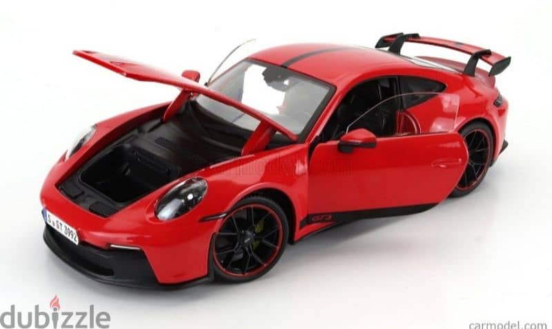 Porsche GT3 (2022) diecast car model 1;18. 5