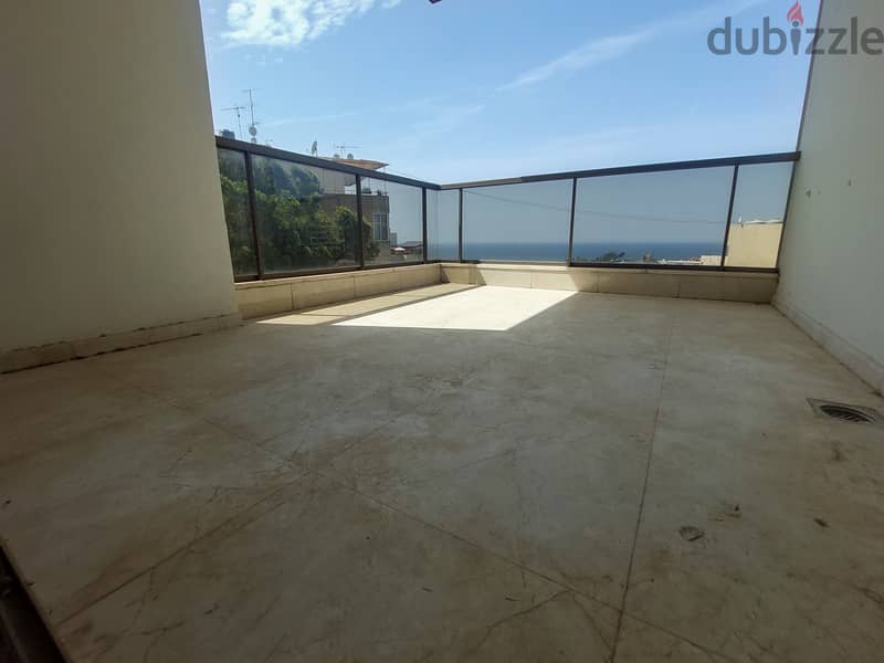 High-End Duplex in Naccache, Metn with a Breathtaking Sea View 1