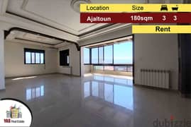 Ajaltoun 180m2 | Rent | New Flat | Panoramic Open View | 0