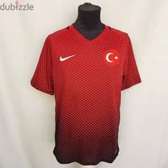 Original "Turkey" 2016/17 Red & Black Home Nike Jersey Size Men Medium