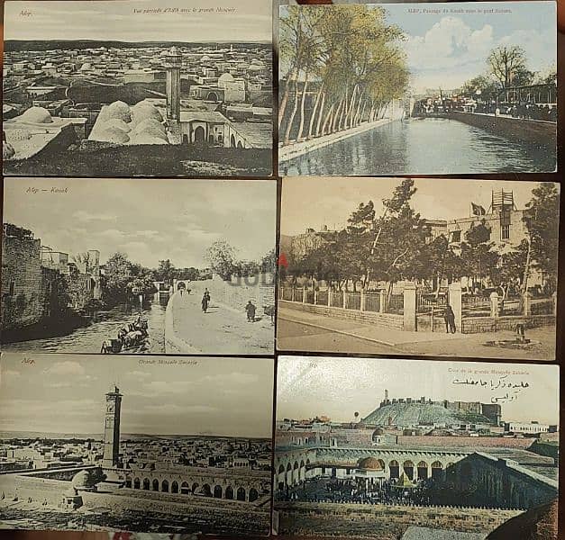 A COLLECTION OF OLD ANTIQUE POSTCARDS 4