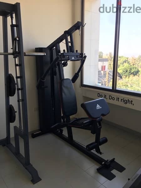 adidas home gym like new heavy duty very good quality 1