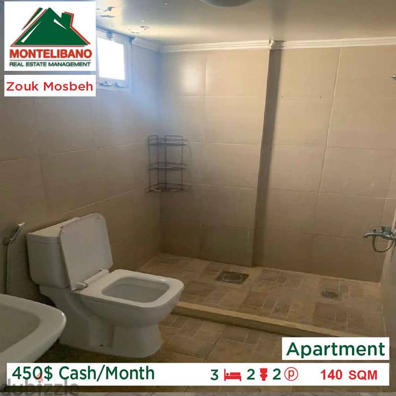 450$Cash/Month!!Apartment for sale in Zouk mosbeh!! 3