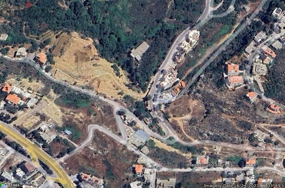 1373 Sqm | Land For Rent In Chouit | Beirut & Mountain View 4