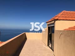 L13093-Duplex Apartment for Sale in Halat-Jbeil with Sea View