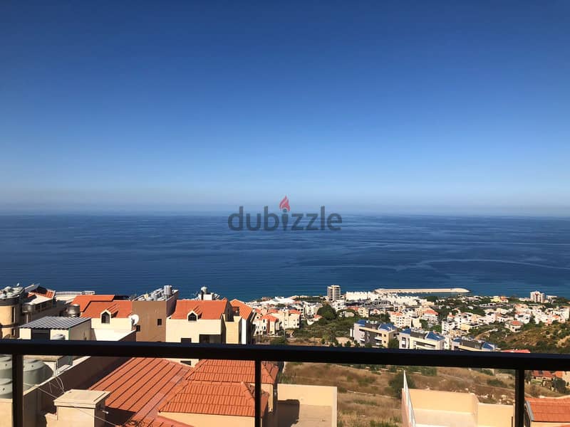 L13093-Duplex Apartment for Sale in Halat-Jbeil with Sea View 2