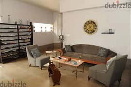 Mansourieh Prime (250Sq) Furnished 3 BEDROOMS + Garden , (MANR-143)