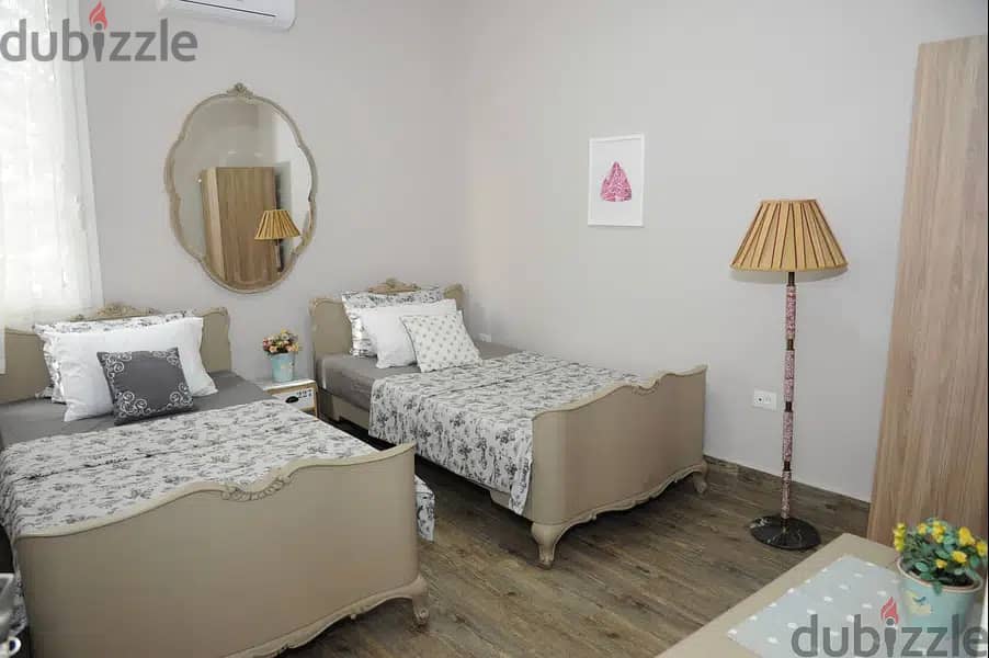 Mansourieh Prime (250Sq) Furnished 3 BEDROOMS + Garden , (MANR-143) 5