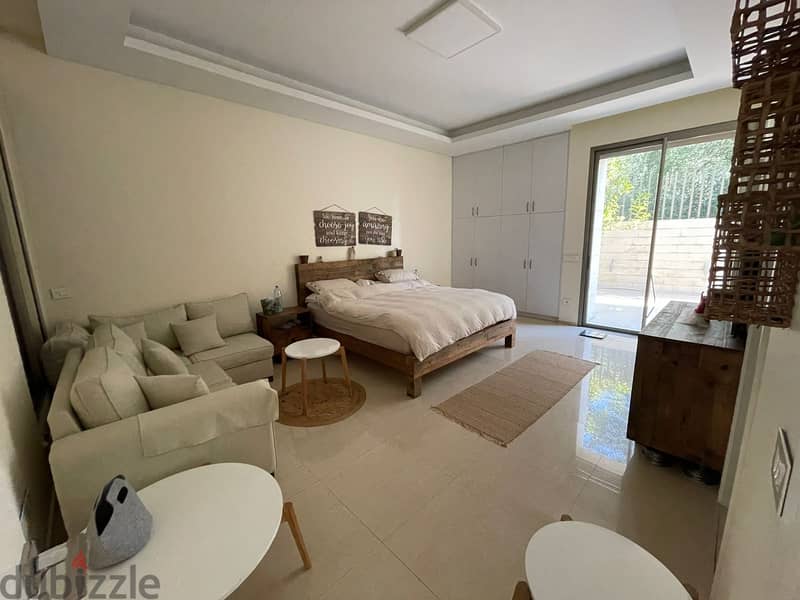 Apartment with Garden for sale in Yarzeh شقة مع حديقة للبيع  في اليرزة 16