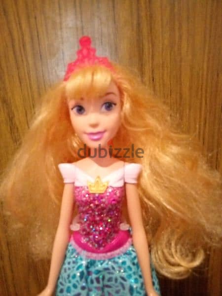 AURORA Sleeping Beauty Shimmer Disney princess Hasbro As new doll 5